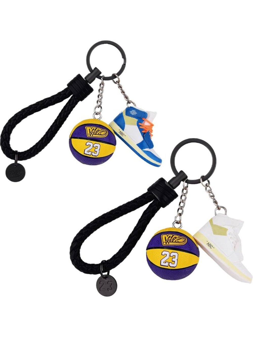 3D Basketball Sneaker Keychain - Unique Accessory for Men & Women, Great Gift